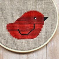 bird cross-stitch